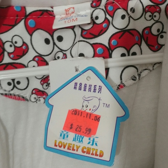 Sanrio Kawaii Keroppi Frog Infant Jacket Coat 10M - Picture 6 of 6